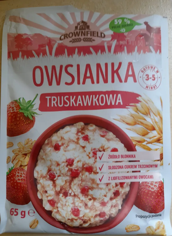 Owsianka Truskawkowa