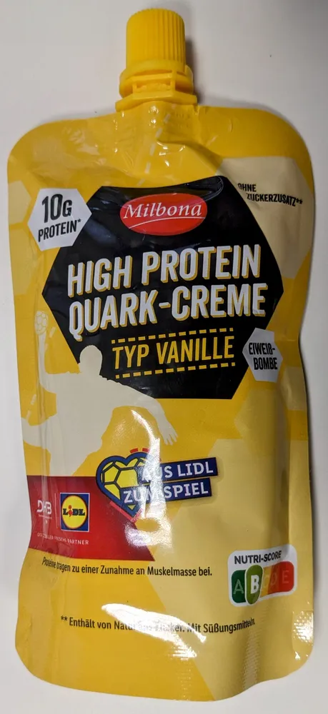 High Protein Quark-Creme - Typ Vanille