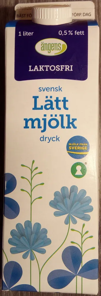 Ängens Laktosfri svensk Lättmjölkdryck