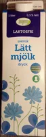 Ängens Laktosfri svensk Lättmjölkdryck