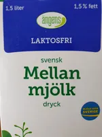 mellan mjölk
