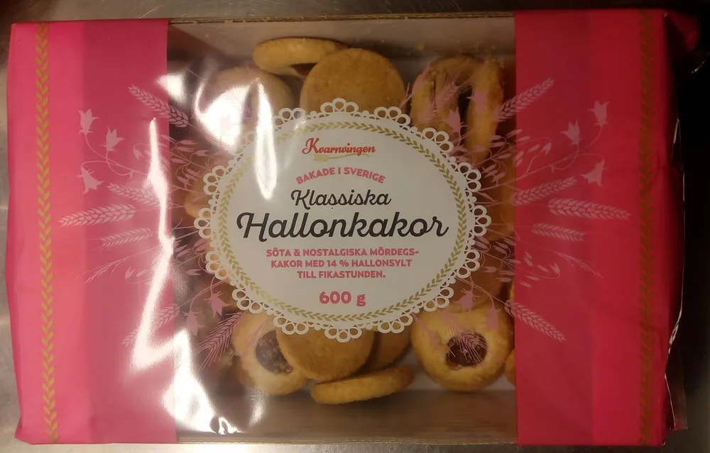 Kvarnvingen Klassiska Hallonkakor
