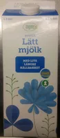 Ängens svensk Lättmjölk med lite längre hållbarhet