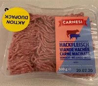 Viande hachée mélangée