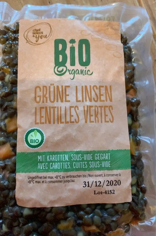 Lentilles vertes