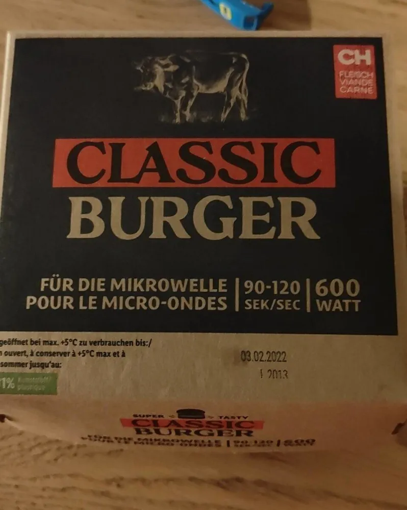 Classic burger
