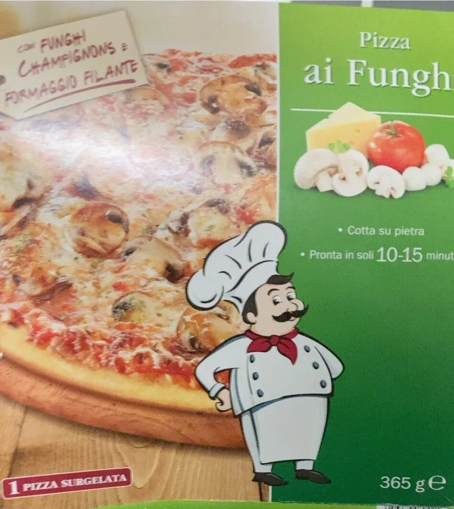Pizza ai funghi