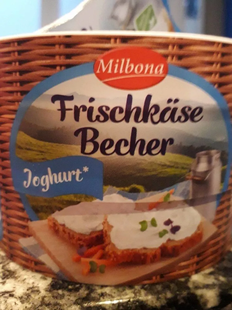 Frischkäse-Becher Joghurt