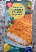 Filetto di merluzzo d’Alaska impanato