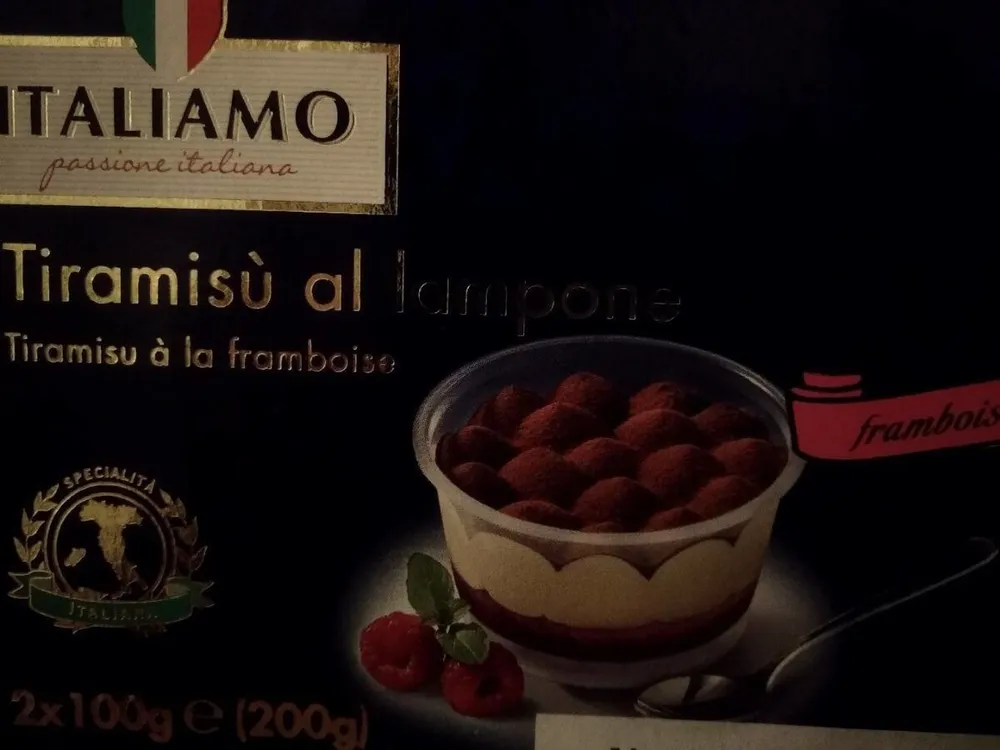 Tiramisu à la framboise