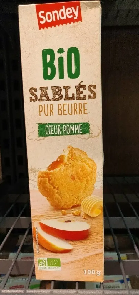 Sablé pur beurre cœur pomme
