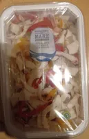 Insalata di mare con verdure