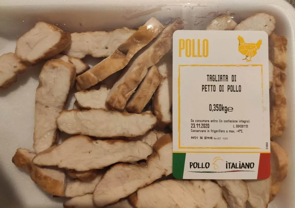 Tagliata di petto di pollo