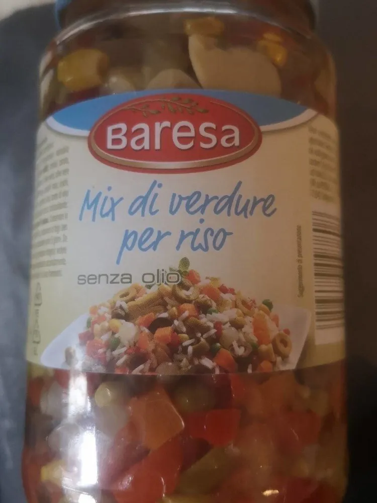Mix di verdure per riso