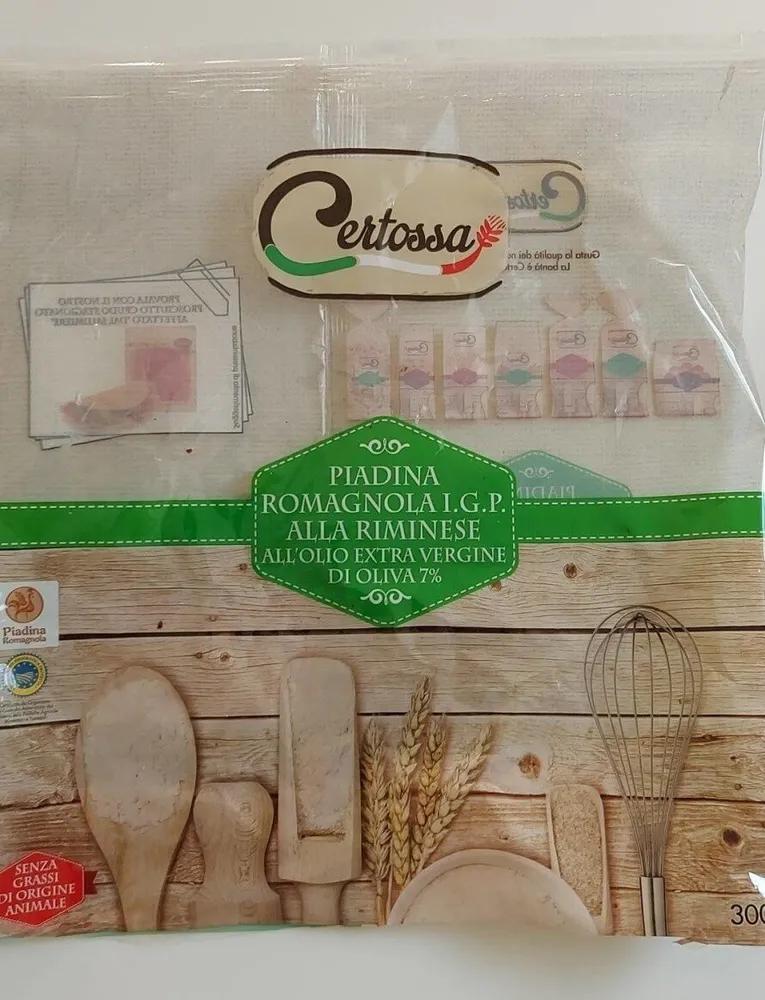 piadina romagnola i.g.p.alla riminese