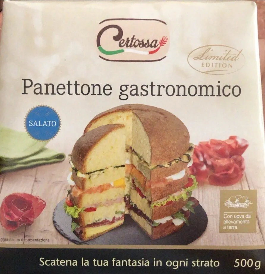 Panettone gastronomico salato