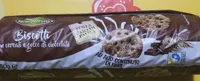 Biscotti con cereali e gocce di cioccolato