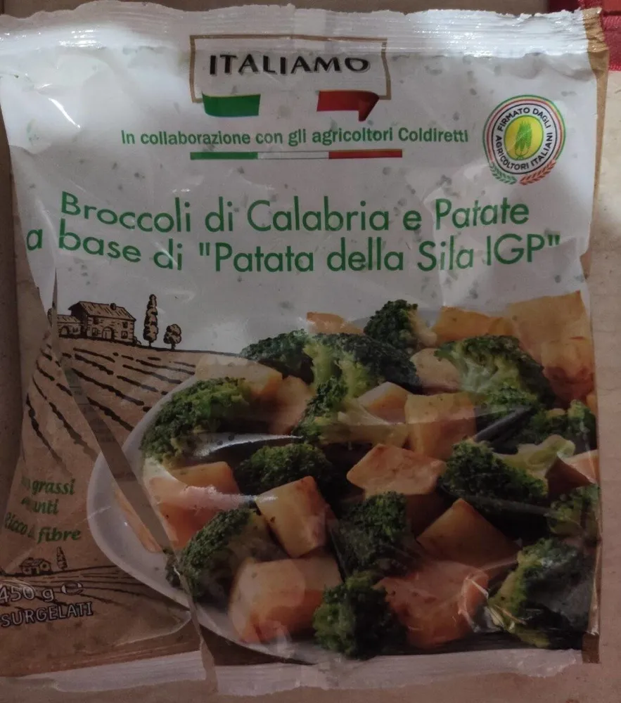 Broccoli di Calabria e patate