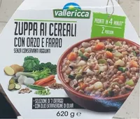 Zuppa ai cereali con Orzo e Farro