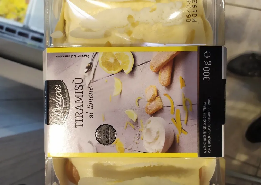 Tiramisù al limone