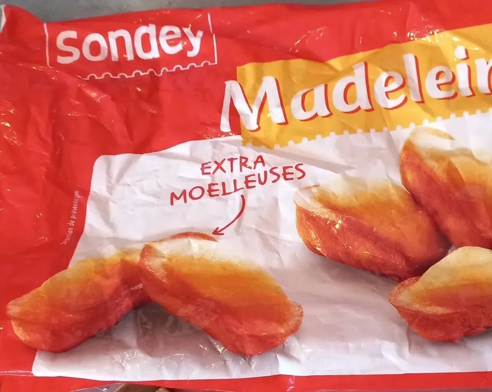 Madeleines extra moelleuses maxi format