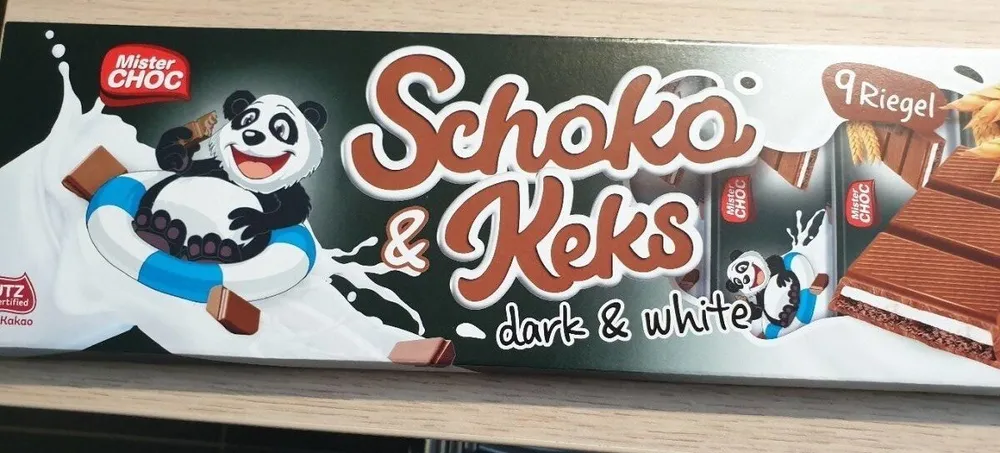 Schoko und keks , dark and white