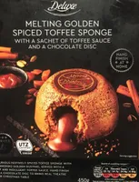 Melting Golden Spice Toffee Sponge