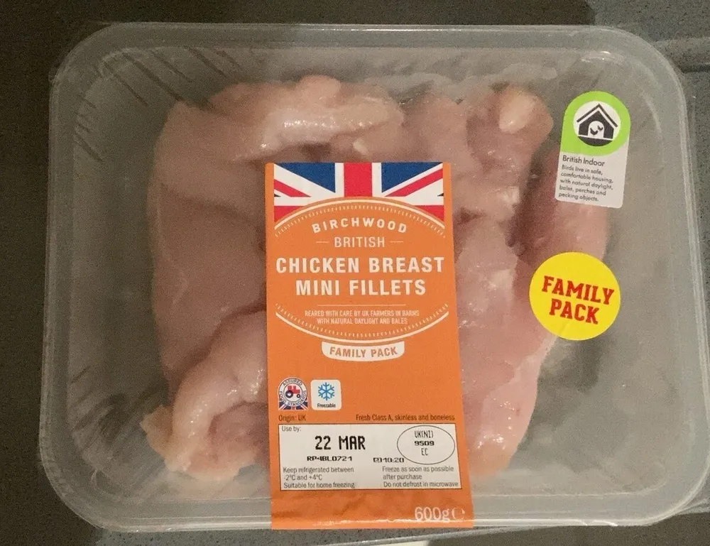Chicken breast mini fillets
