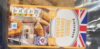 Breaded chicken goujons