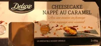 Cheesecake nappe au caramel