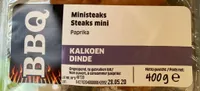Steak mini paprika Dinde