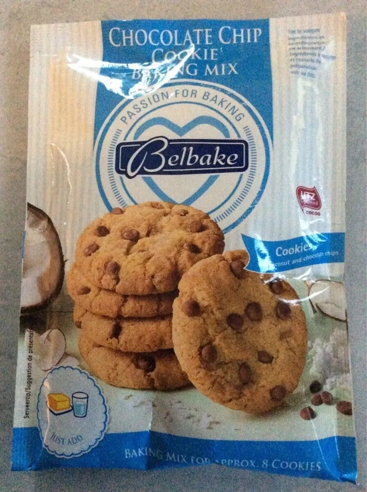 Chocolate chip cookie baking mix