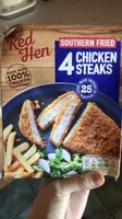4 Chicken Steaks Southern Fried