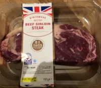 Beef sirloin steak