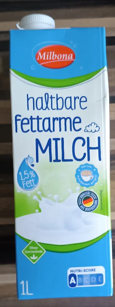 haltbare fettarme Milch