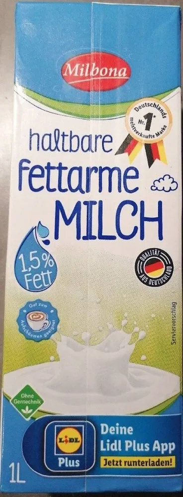 Fettarme Milch