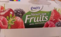 Yaourt aux fruits avec morceaux