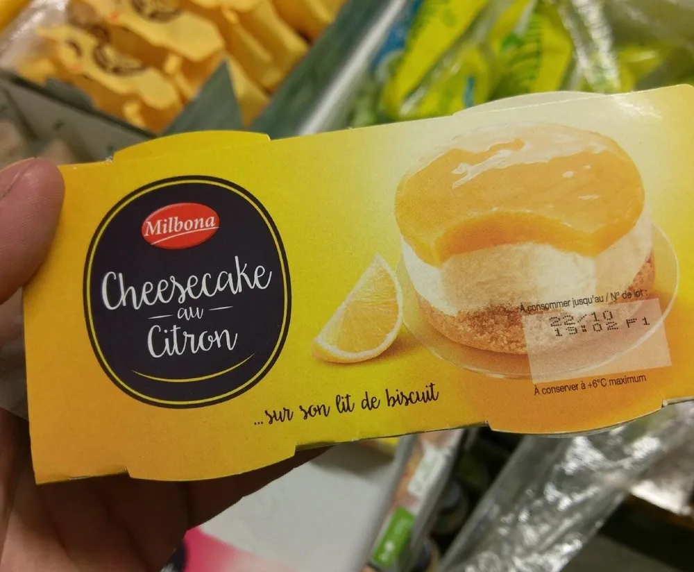 Cheesecake au citron