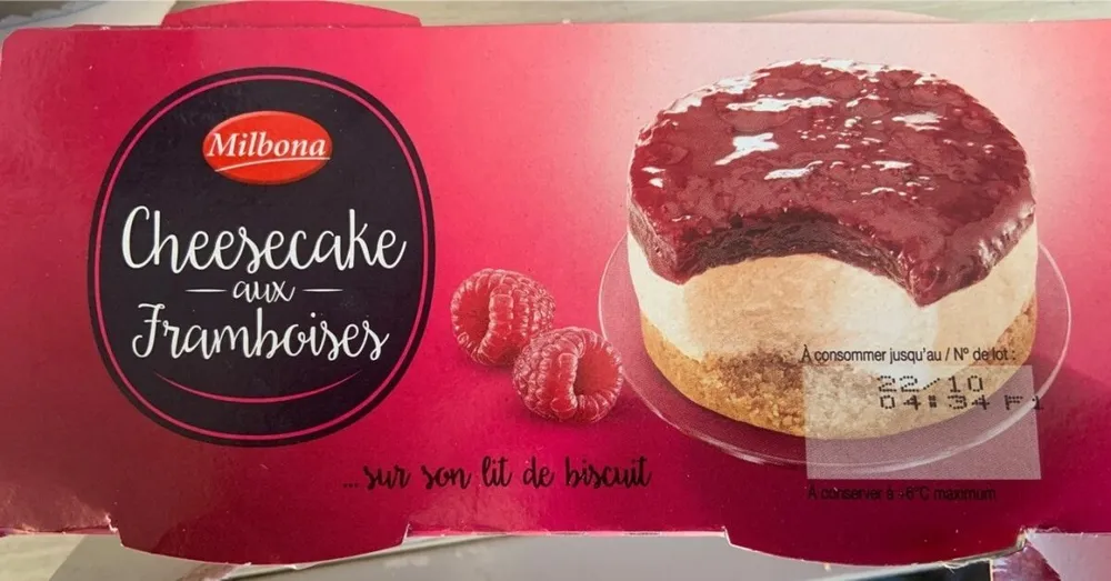 Cheescake framboise