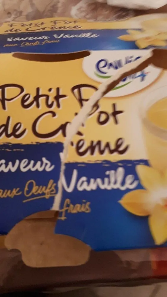 Petit pot de crème - Saveur Vanille
