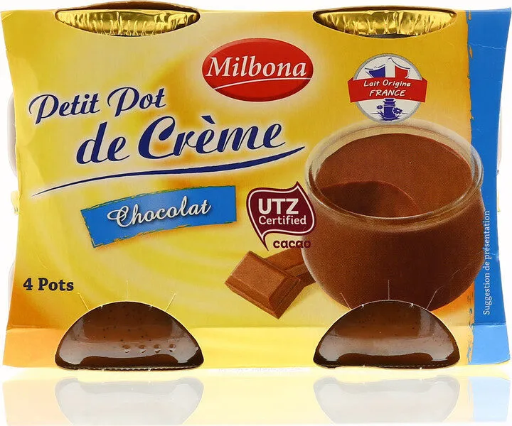 Petit pot de crème au chocolat