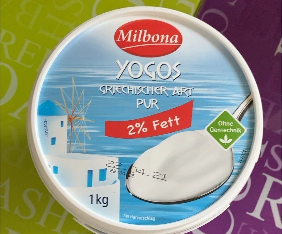 Joghurt griechischer Art 2%