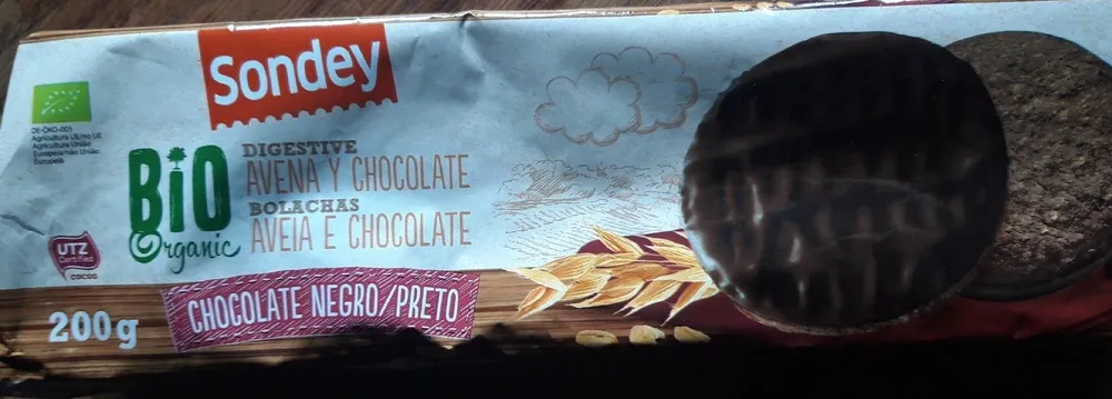 Bio Organic Digestive Avena y Chocolate