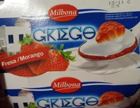 Yogur griego fresa