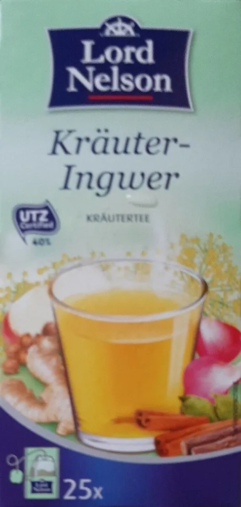 Kräuter-Ingwertee