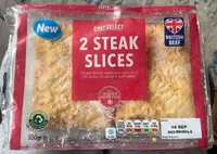 2 Steak Slices