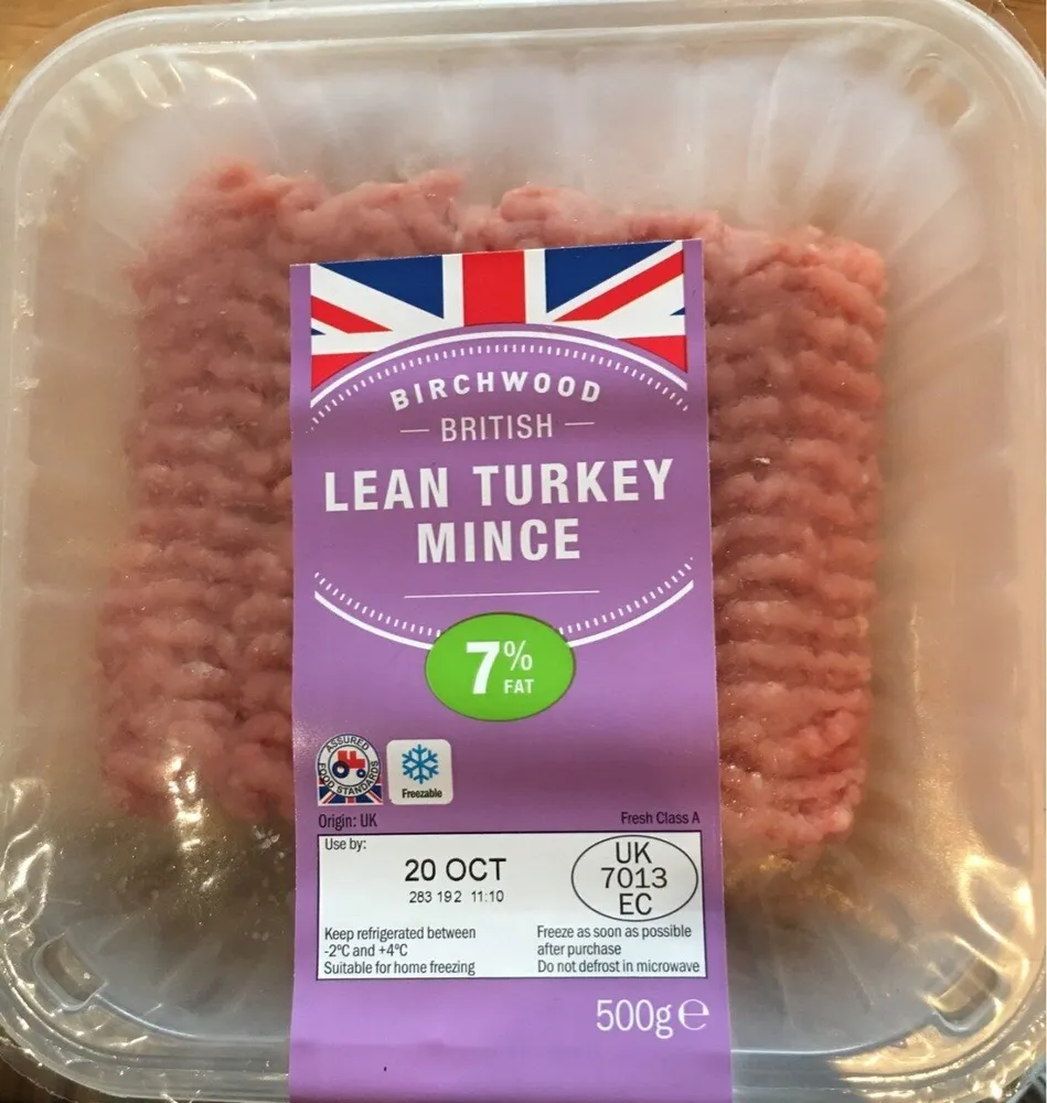 Lean turkey mince