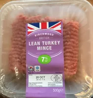 Lean turkey mince