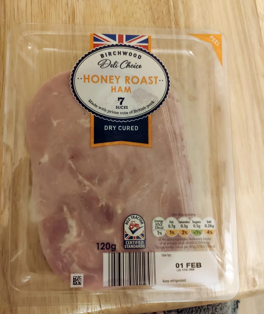 Honey roast ham