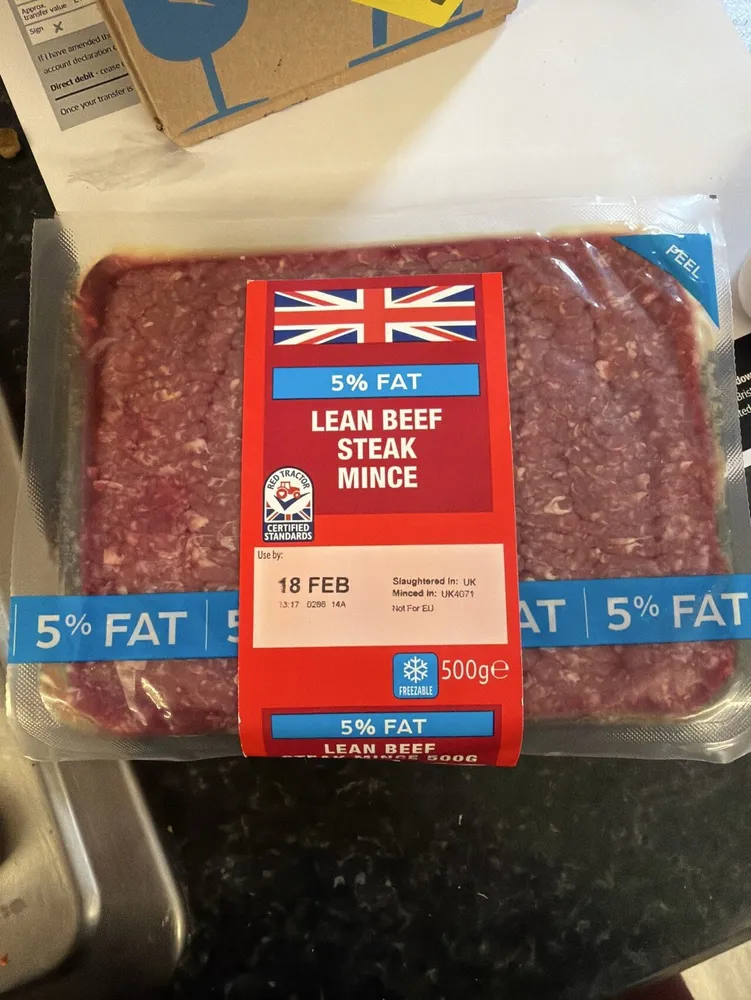 LEAN BEEF STEAK MINCE 5% FAT